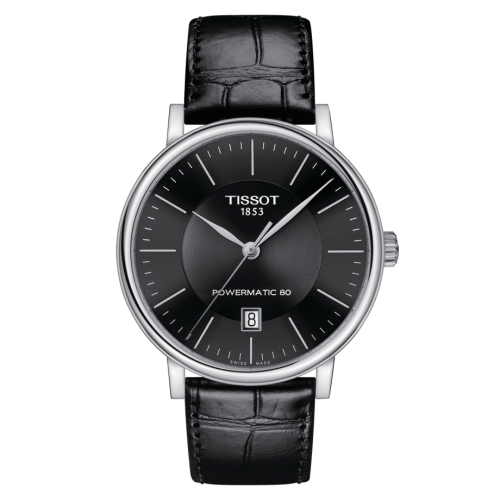 Tissot Carson Premium Powermatic 80 Stainless Steel / Black / Strap